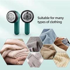 Electric Lint Remover For Clothing Sweater Anti Pilling Razor Coat Hair Ball Trimmer Rechargeable Plush Clothing Razor Remover (Random color)