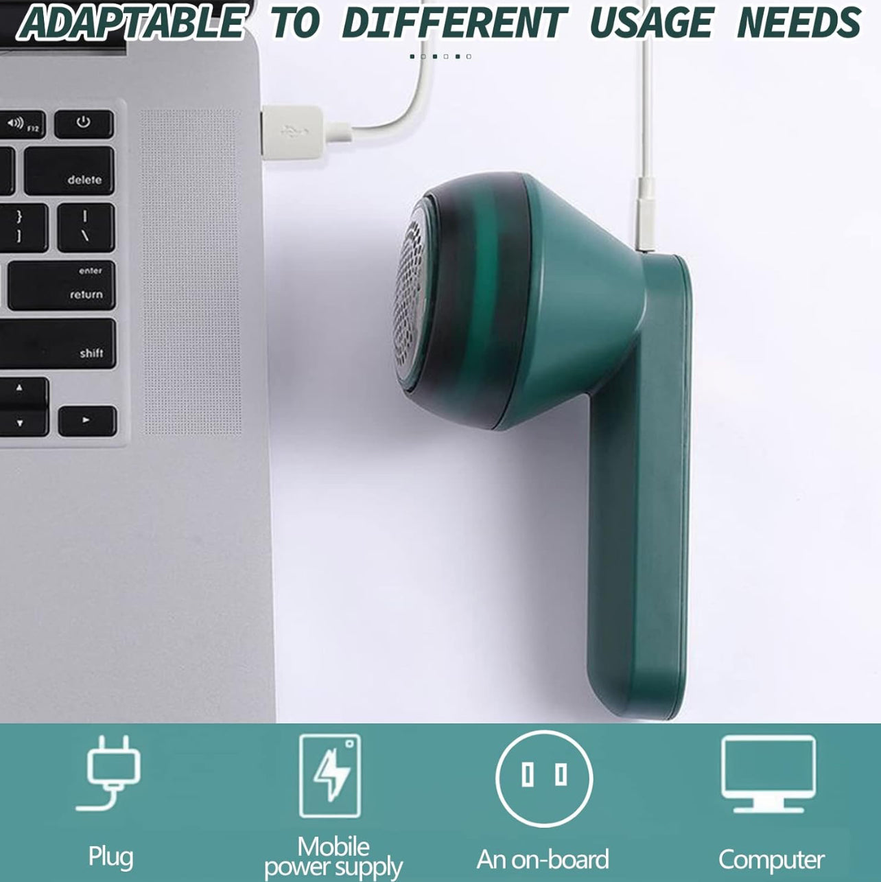 Electric Lint Remover For Clothing Sweater Anti Pilling Razor Coat Hair Ball Trimmer Rechargeable Plush Clothing Razor Remover (Random color)