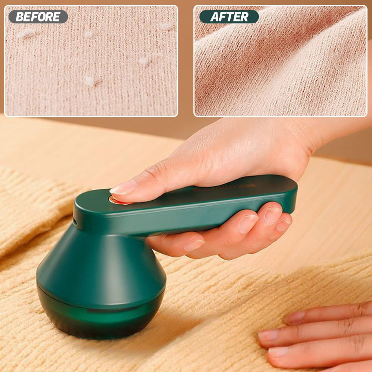Electric Lint Remover For Clothing Sweater Anti Pilling Razor Coat Hair Ball Trimmer Rechargeable Plush Clothing Razor Remover (Random color)